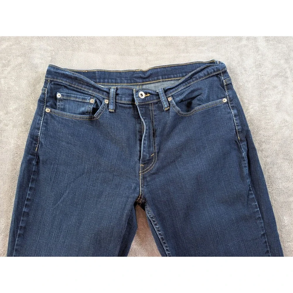 Levi’s 514 Jeans Mens 34x30 Straight Fit Blue Denim Casual Comfort Stretch